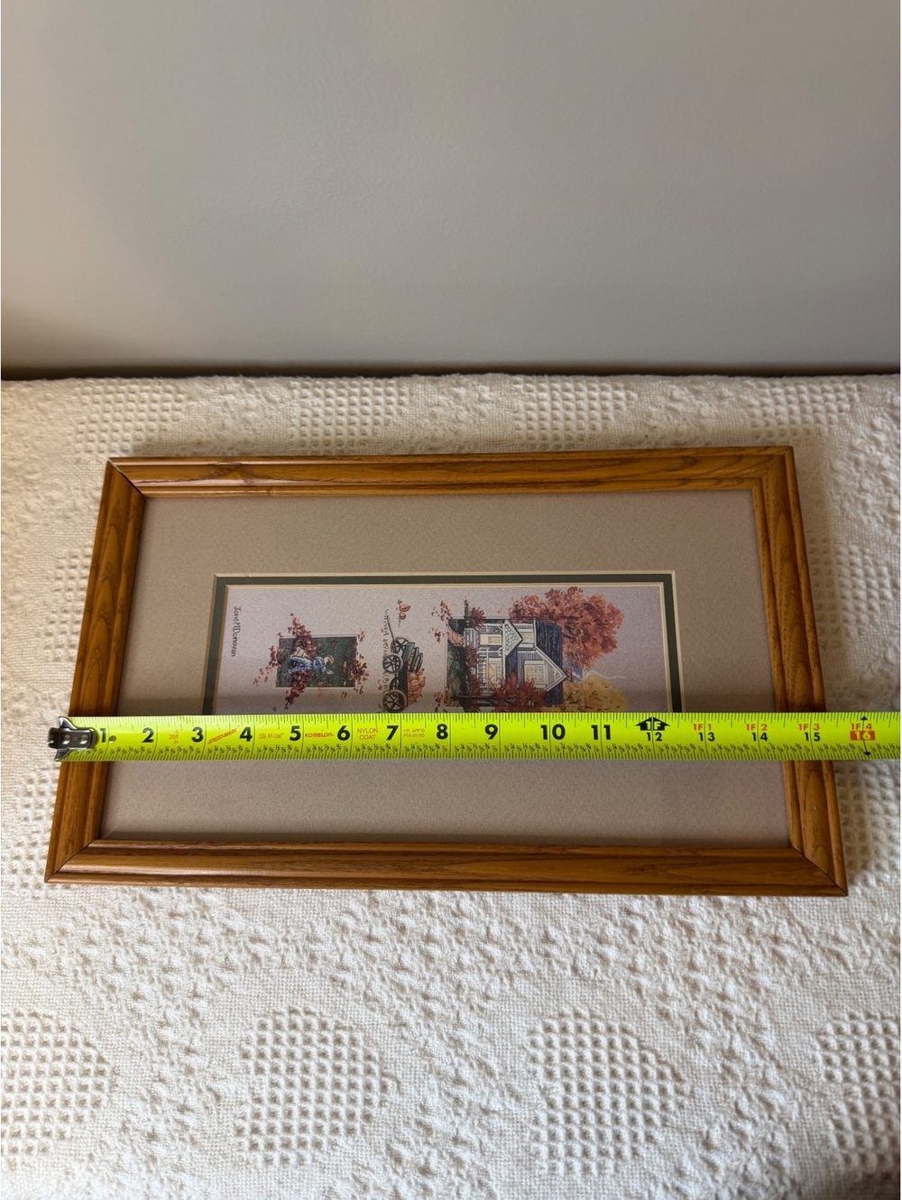 Fall/Harvest themed framed vintage print by Jane M Donovan - Picture 4 of 6
